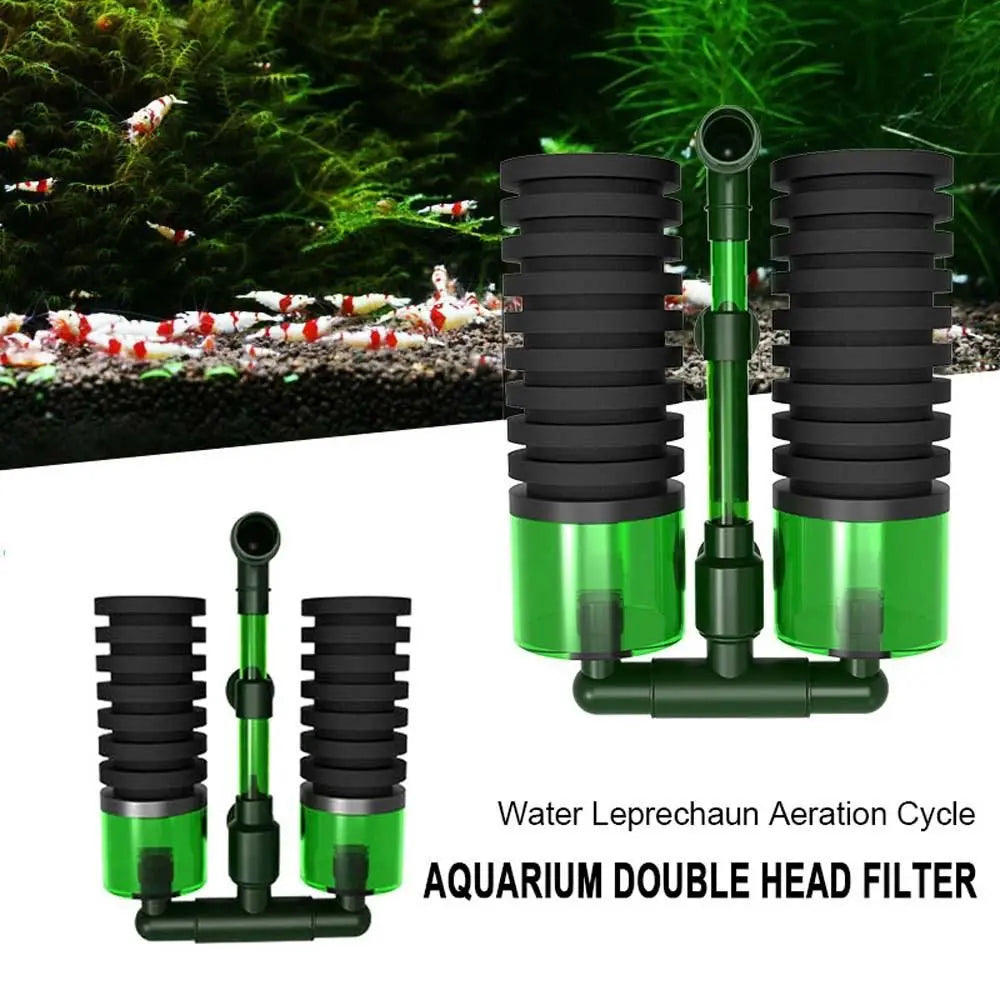 Air Pump Clean Submersible Sponges for Fresh/Salt Water Fish Tank Equipment Aquarium Foam Filter Sponge Filters Filtration